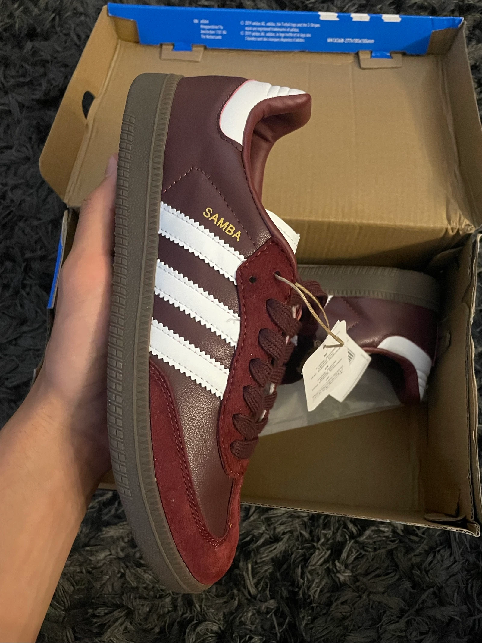 Adidas Samba OG granate/burdeos - Nuevas con caja – photo 6